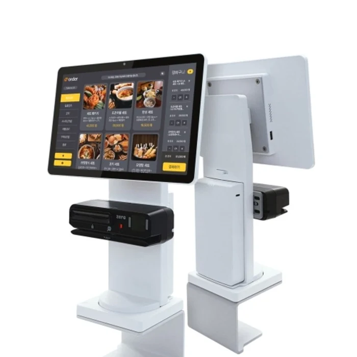 뮤패드 T11 스탠드 거치 예시